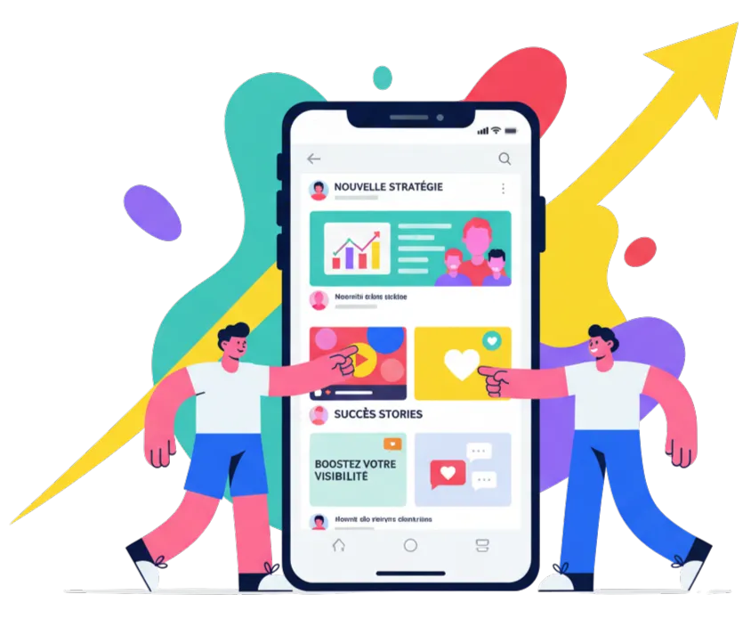Community management et création de contenus sur-mesure pour réseaux sociaux